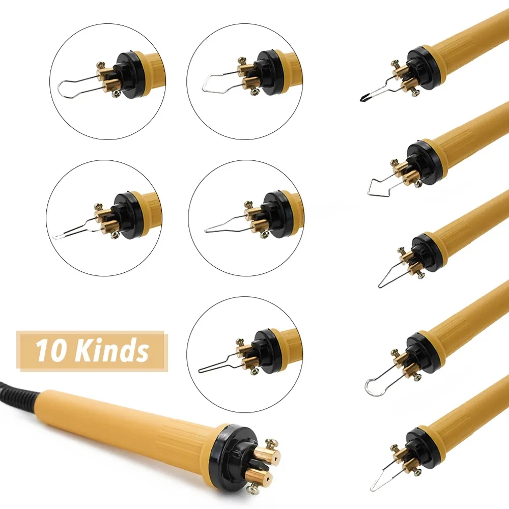 Wide range of replacement tips and tools