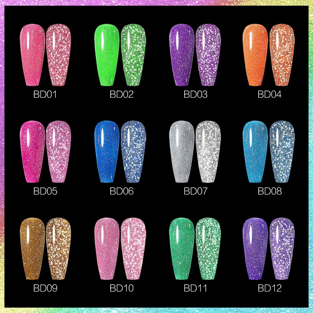 Application of Venalisa Gel Polish on nails, beautiful manicure