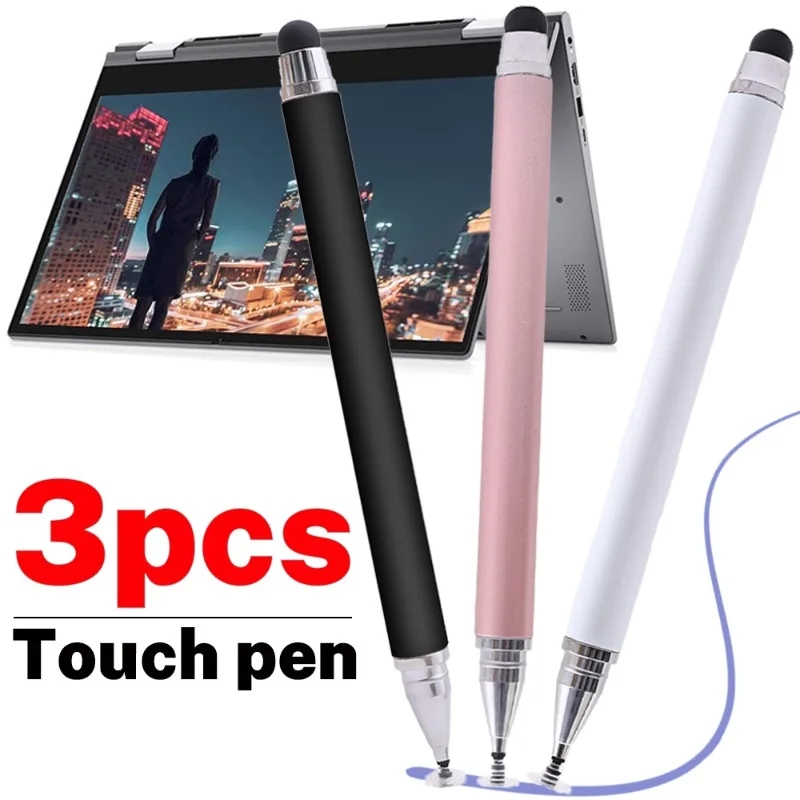 Stylus with two working ends, convenient for all touch screens