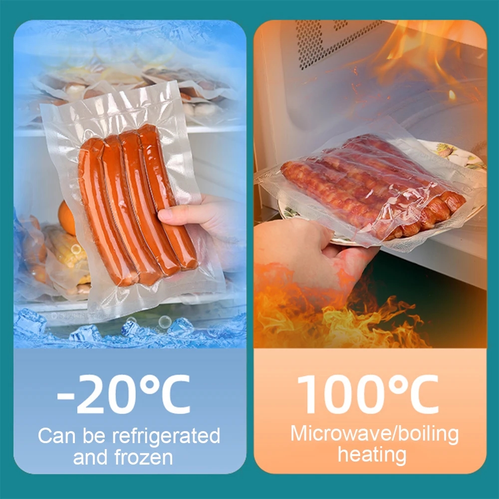Bags made from food-grade materials, safe for health and the environment