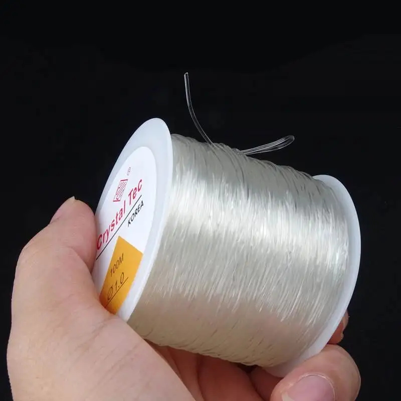 Detailed shot of the texture and quality of the elastic thread material