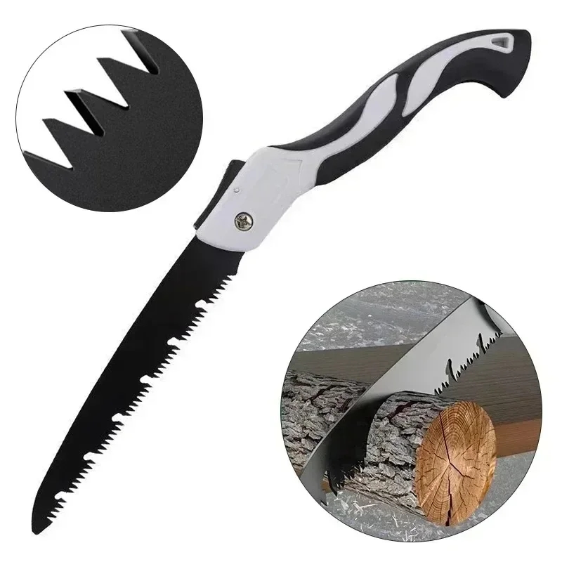 The saw lies comfortably in the hand and does not slip