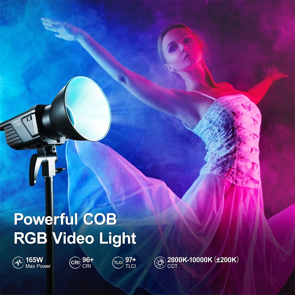 Using the Sutefoto P160 RGB during video shooting