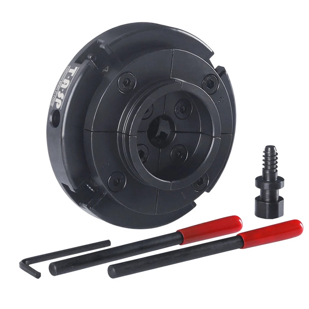 Four-jaw lathe chuck, ideal for lathes