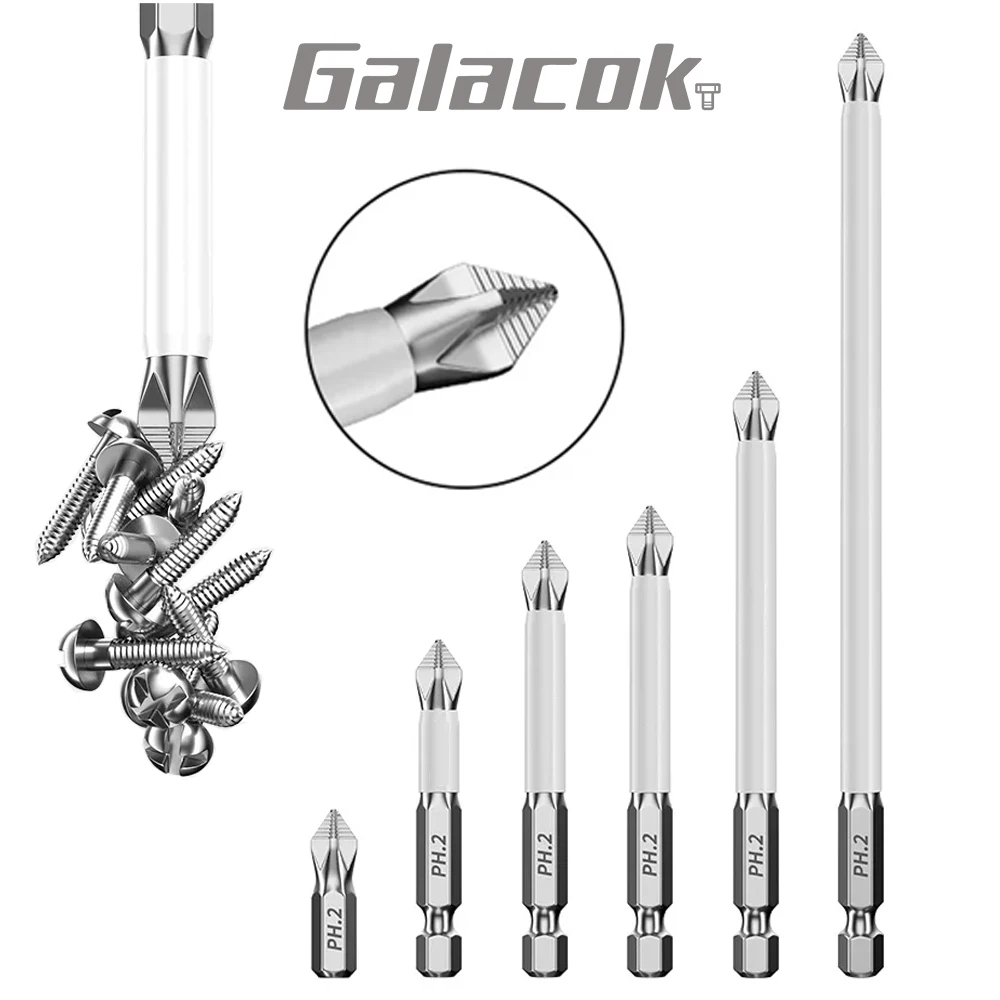 Image of the Galacok bit set with various sizes and shapes
