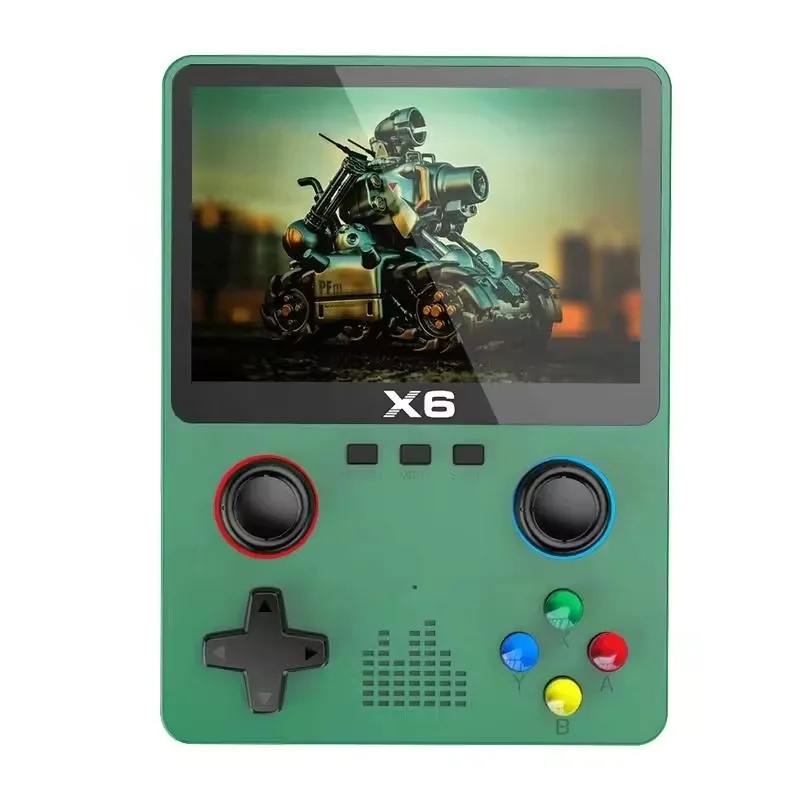 Console X6 in black color, perfect for gaming anywhere