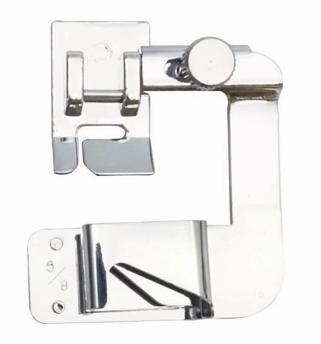 Durable sewing machine foot made of stainless steel, 22 mm wide