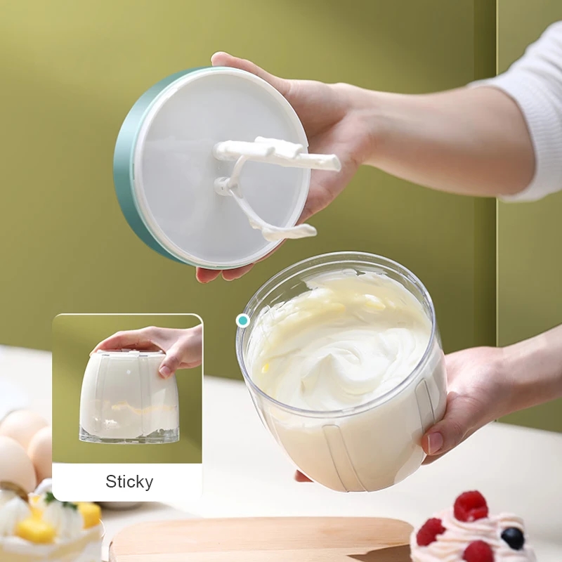 Electric whisk with USB charging on the table