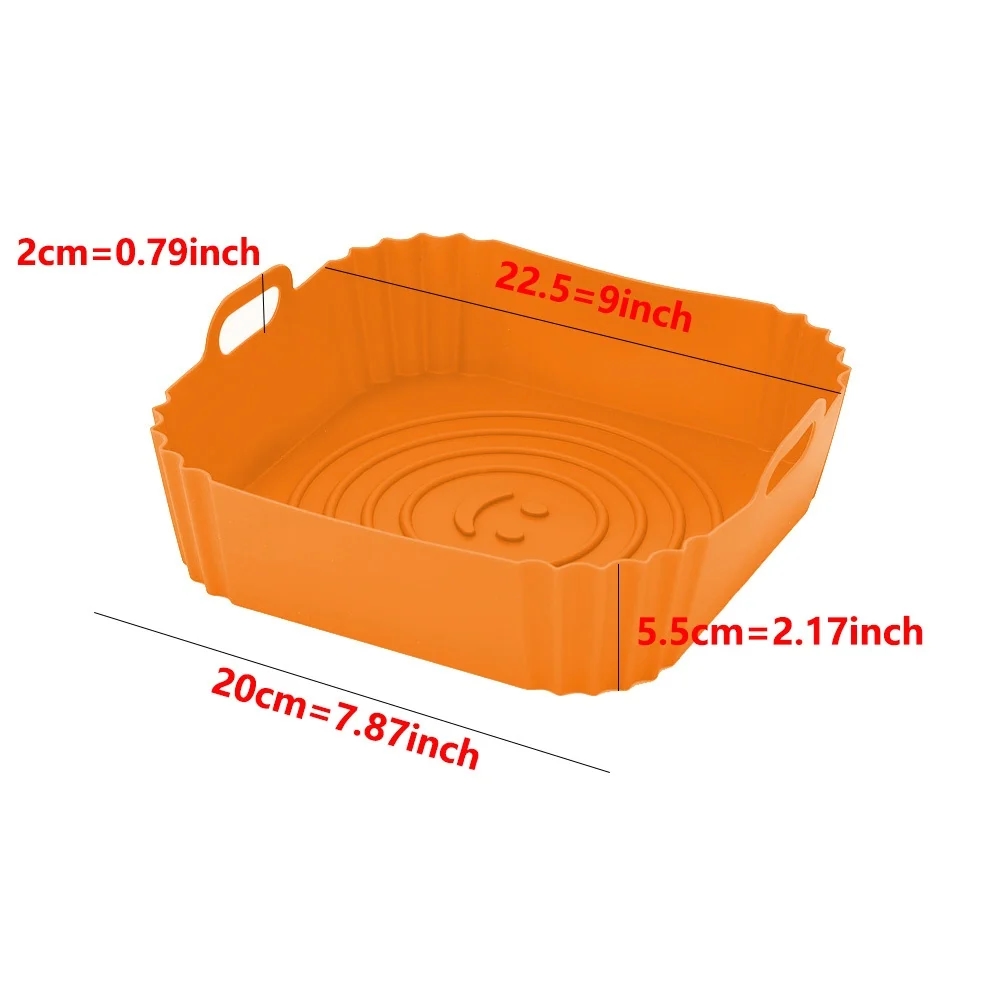 Durable and wear-resistant silicone mat for air fryer
