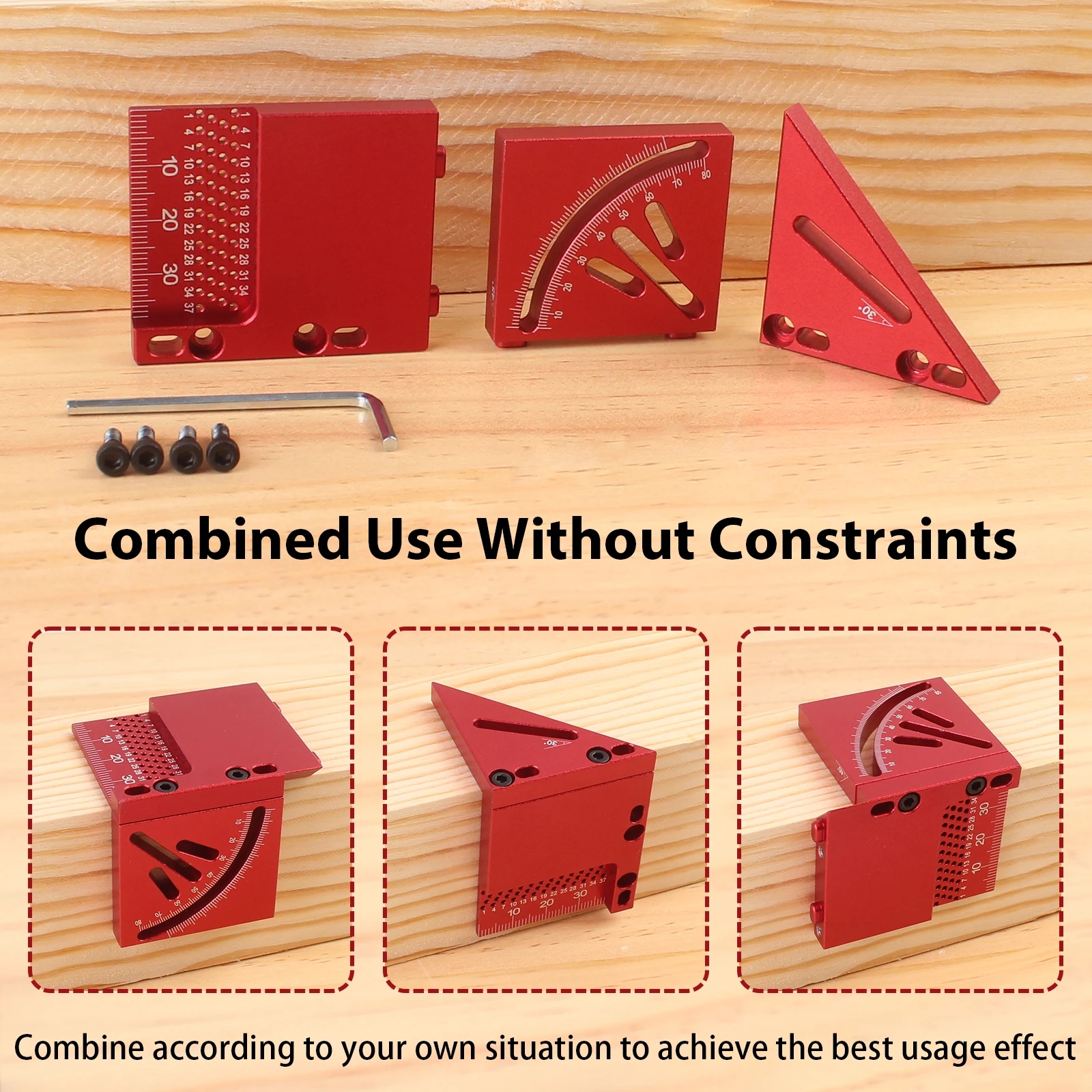 Small size of aluminum marking tool for ease of use