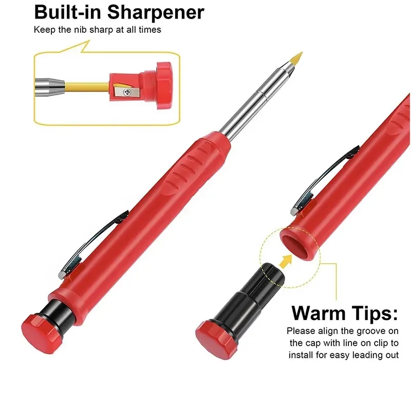 The pencil is available in sets of different colors for convenience of choice