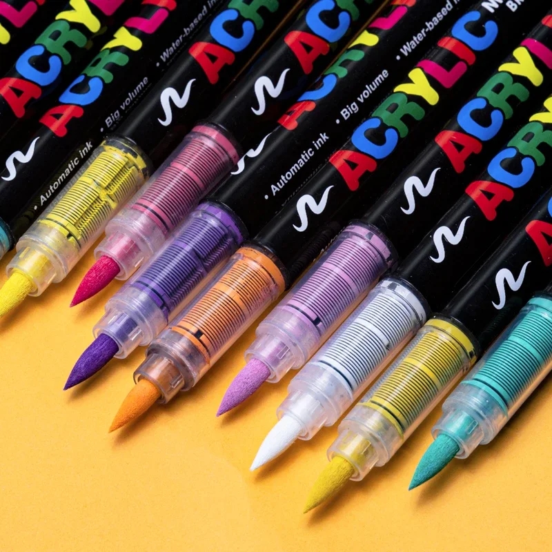 Bright drawing and design made with the GN marker set, demonstrating vivid colors