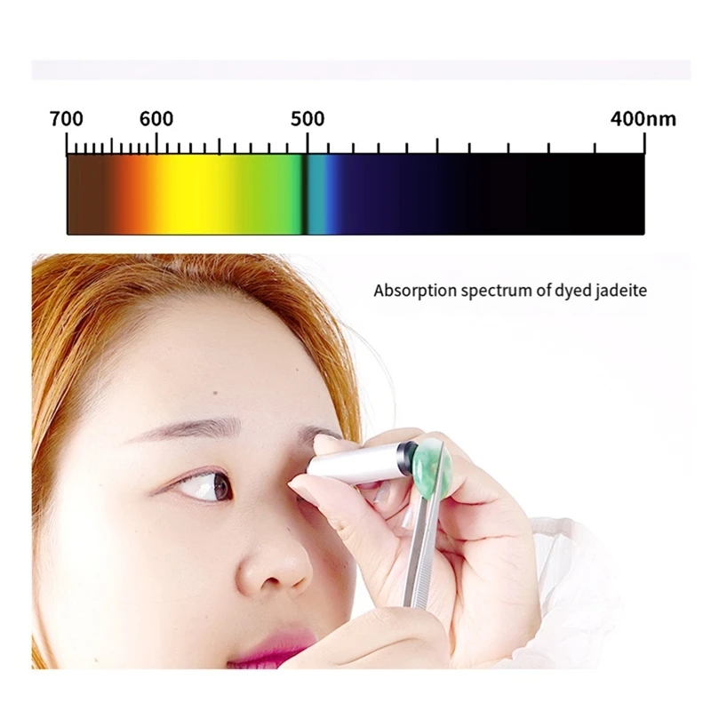 회절 분광기 금속 하우징의 클로즈업