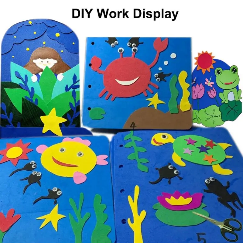 Perfect material for artistic works and children's crafts