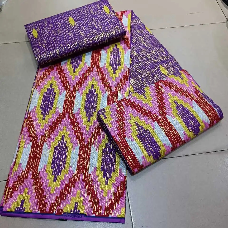Beautiful African fabric with a unique design, perfect for wedding outfits