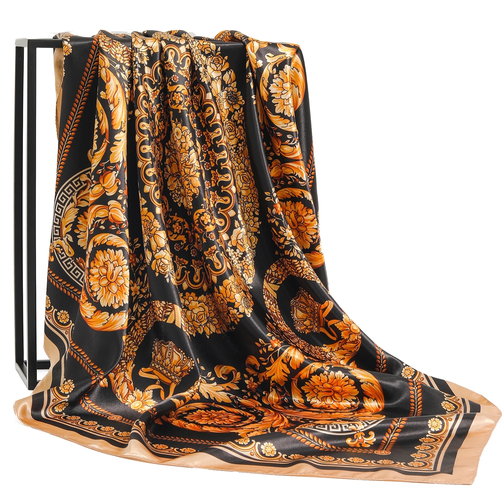 Soft and lightweight scarf, ideal for creating unique looks
