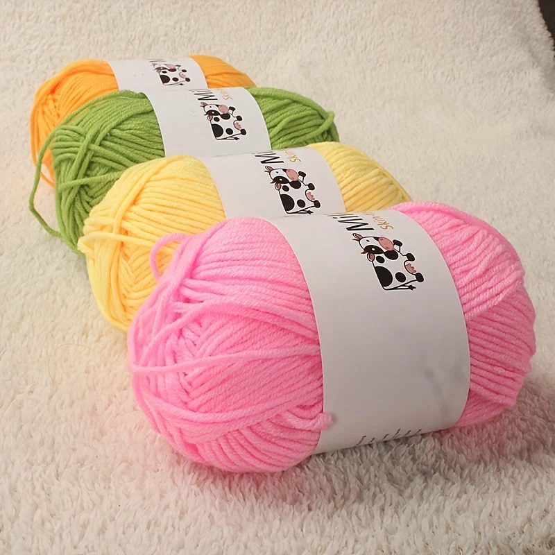 Yarn balls neatly arranged in a box