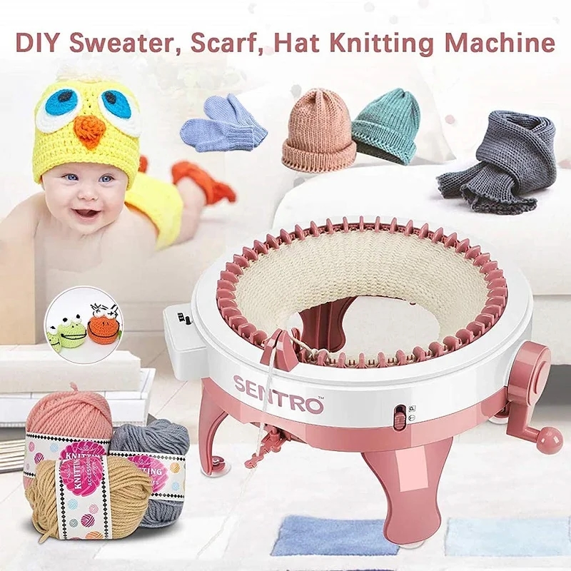 A convenient tool for creating warm accessories that is easy to store and transport.