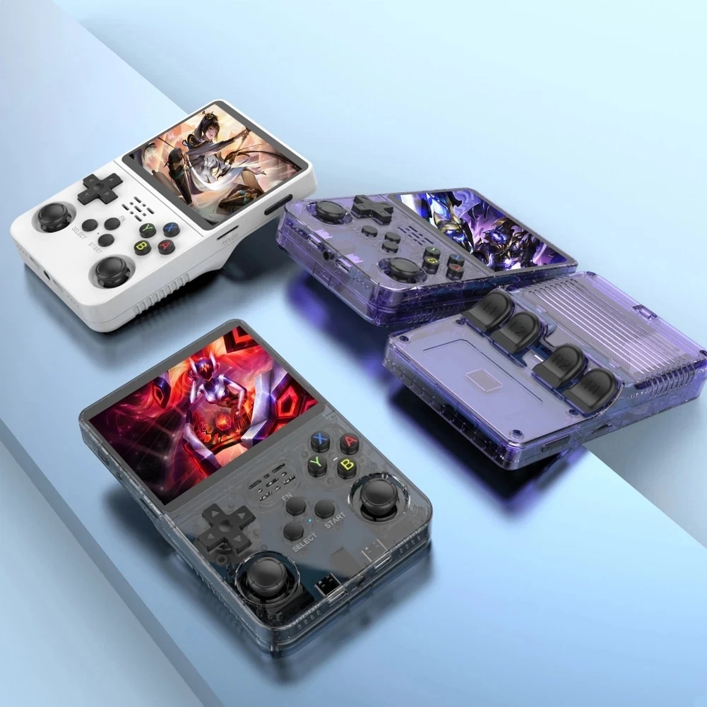 The built-in 2000mAh battery provides long battery life for the R36S portable console