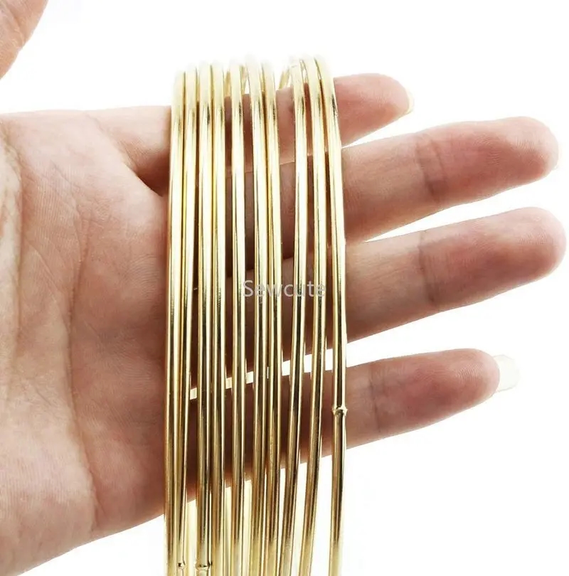 Anillos de metal que son fáciles de usar para crear atrapasueños y decoraciones