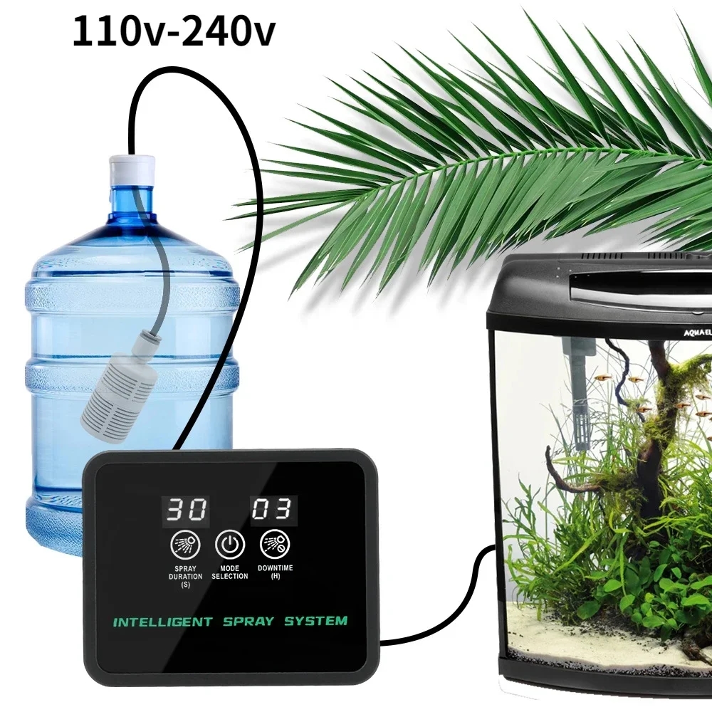 Dispositif moderne pour créer un microclimat humide idéal dans un terrarium