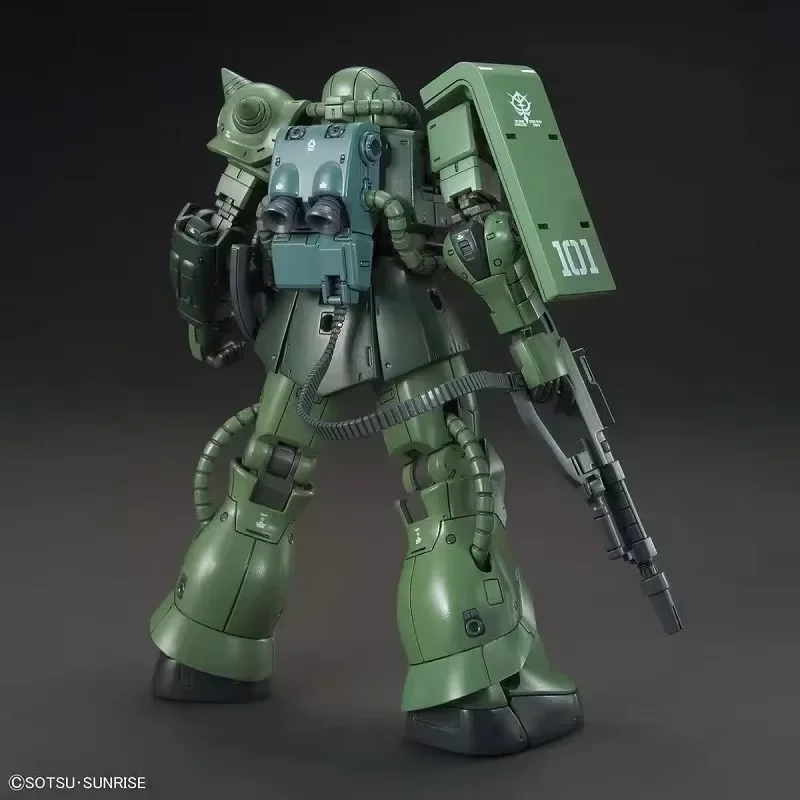 ZAKU HG 1/144 피규어의 디테일이 잘 보이는 클로즈업