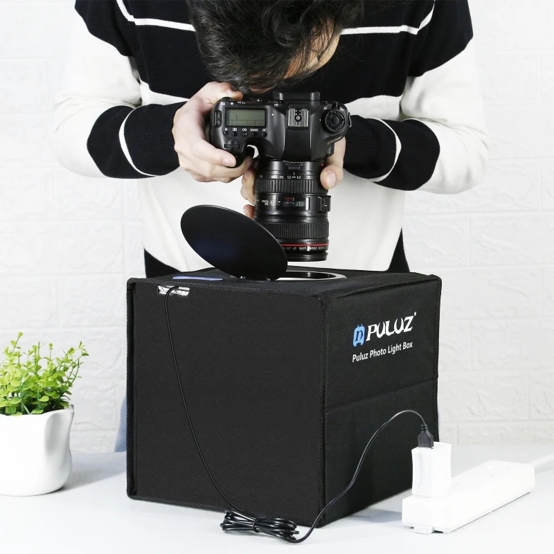 Leicht transportierbares Fotostudio für Profis und Amateure