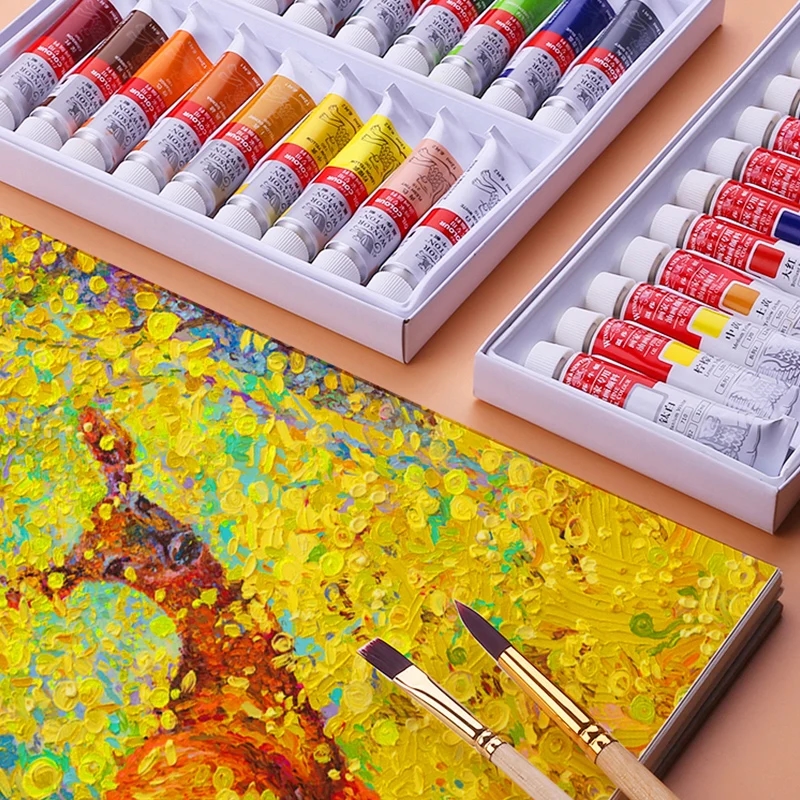 Professional properties of Winsor & Newton oil paints for creativity