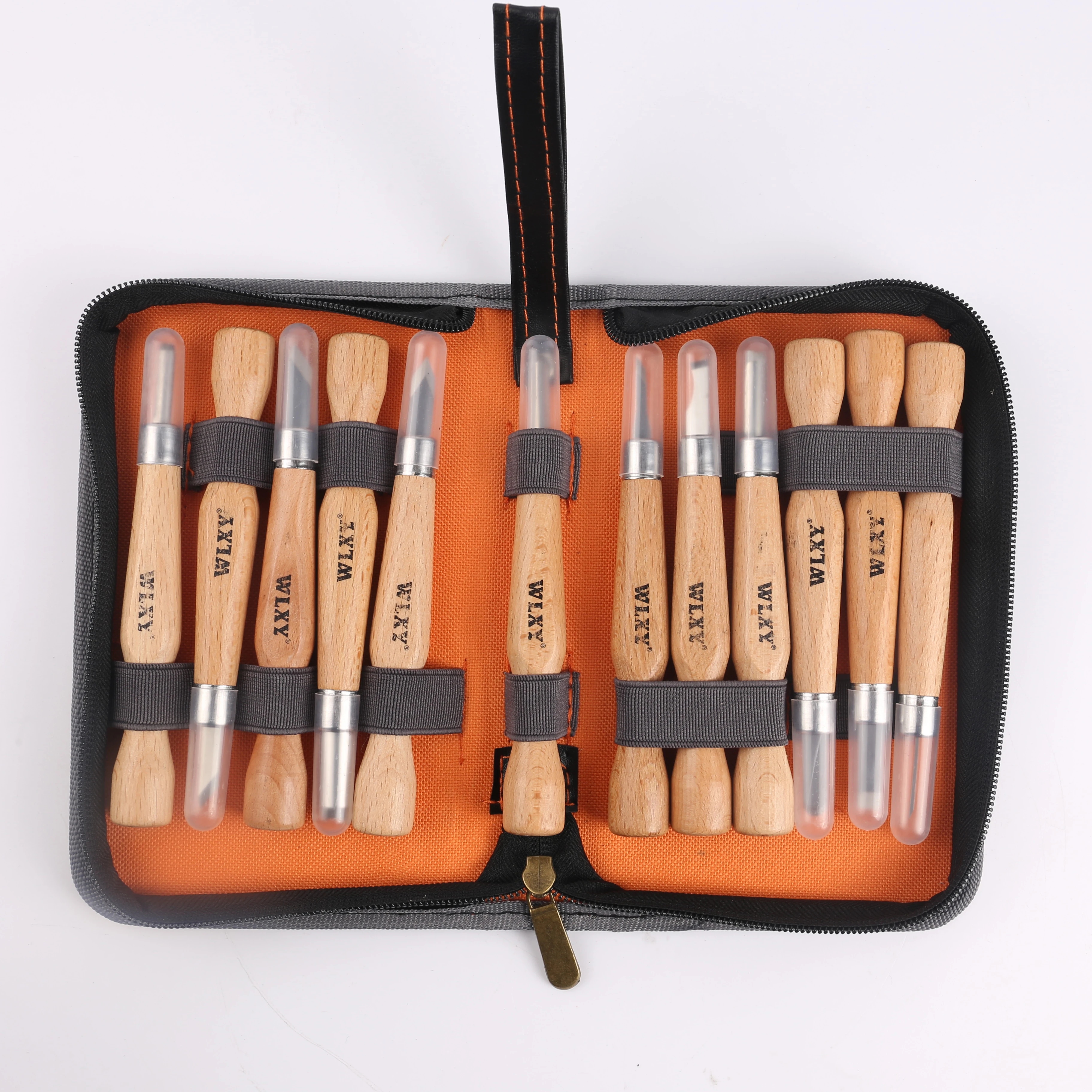 Quality chisels for wood carving with comfortable handles