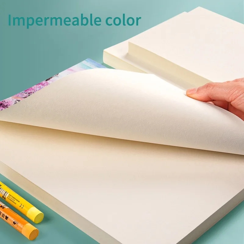 The paper is suitable for both beginners and experienced artists