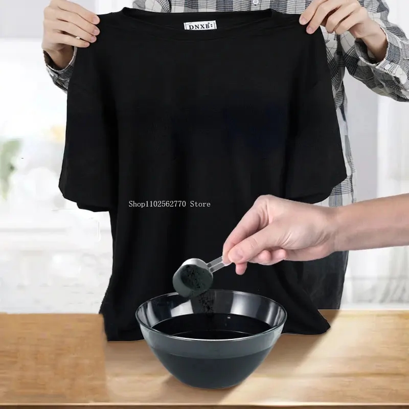 Intense black color, perfect for fabrics and clothing