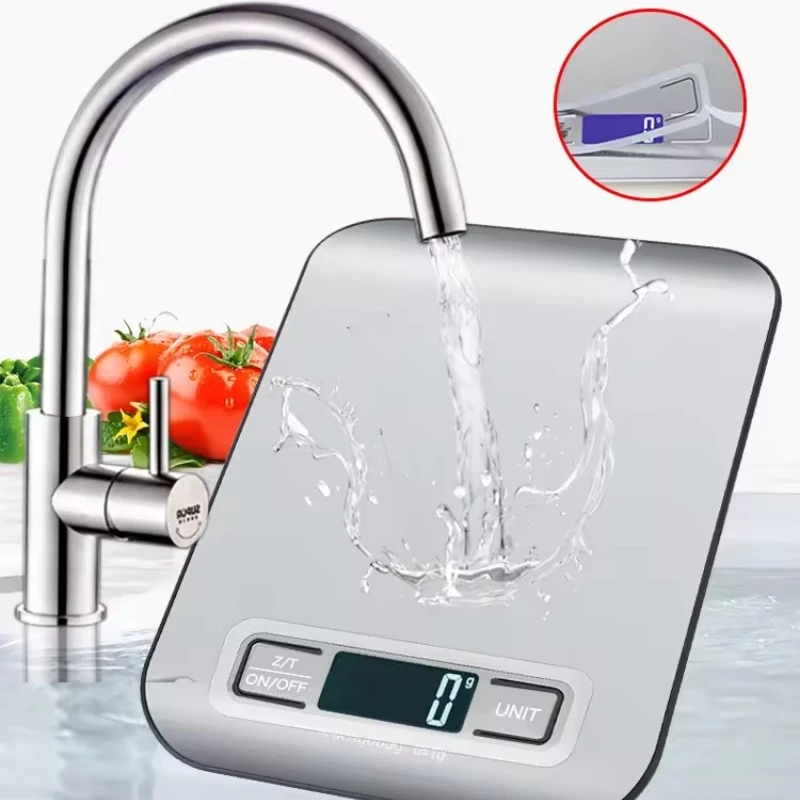 Stylish LED display of the scales, ensuring ease of reading measurements