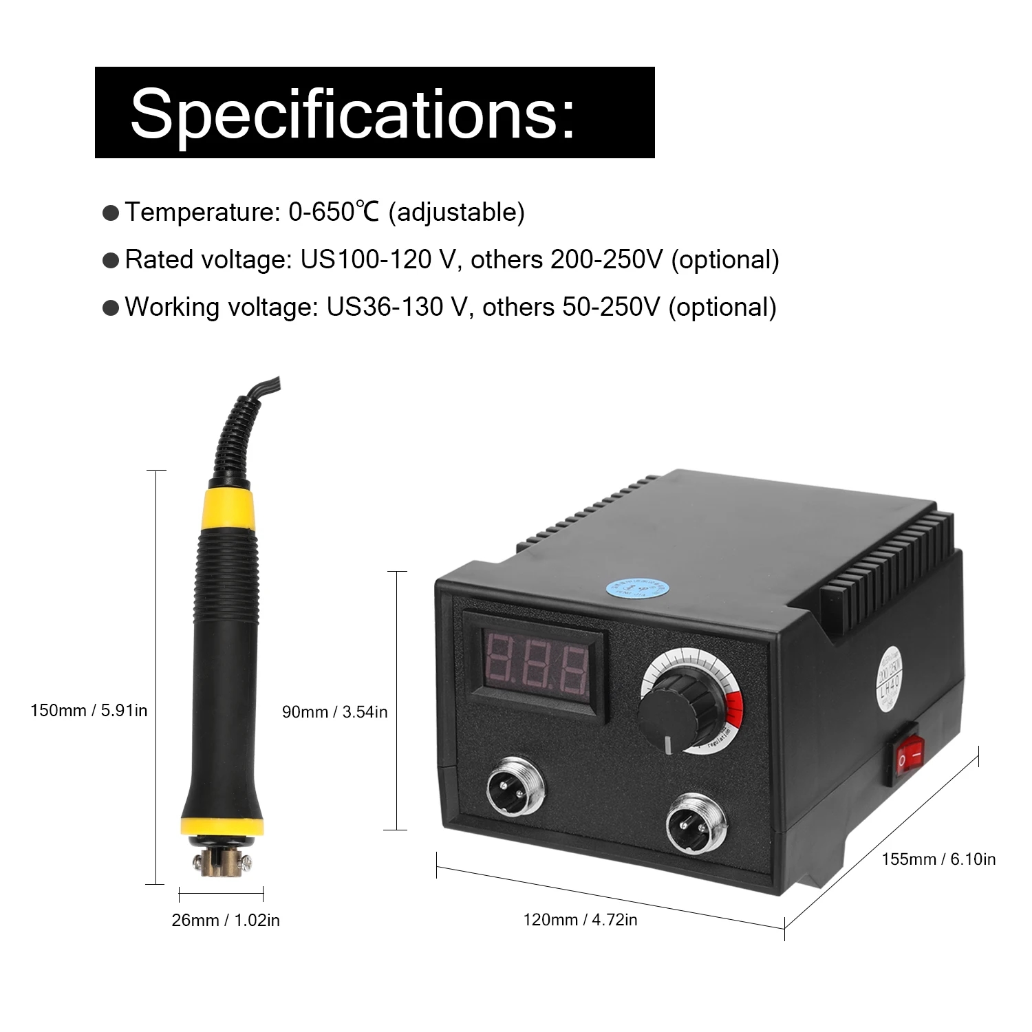 Ergonomic design of the professional wood burner
