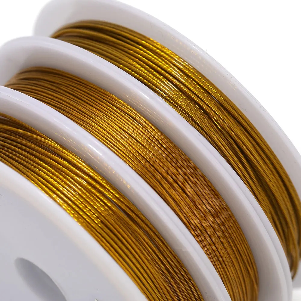 Gold Draht mit einem Durchmesser von 0.5mm, hervorragend geeignet für Schmuckstücke
