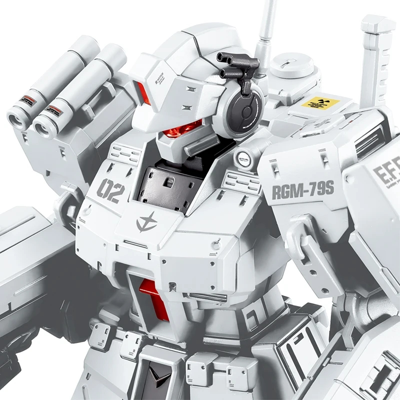 Opción de crear una versión blanca o azul con blanco de la figura GM Sparta RGM-79 HG 1/144