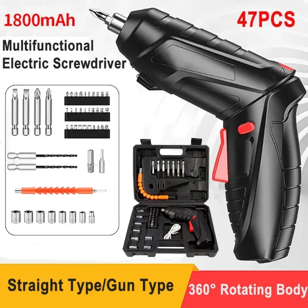 Kit de 47 piezas para el destornillador eléctrico Xueliee