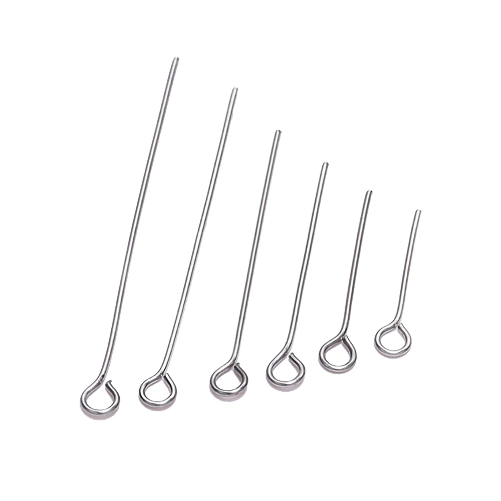 Steel pins as a base for bracelets, necklaces and other jewelry