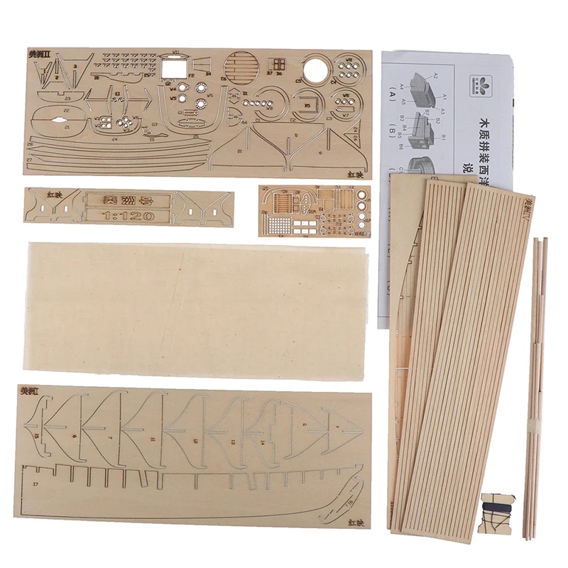 Close-up of small elements and details of the wooden sailing ship