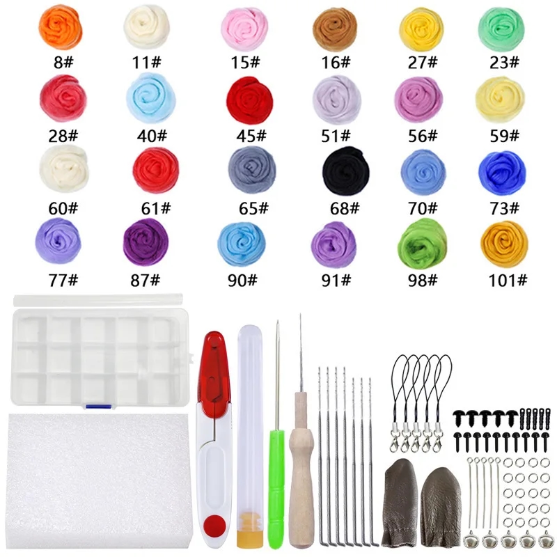 Box for organizing and storing all kit elements