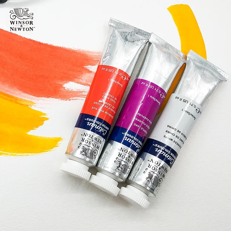 Beautiful Winsor & Newton watercolor paint in a tube