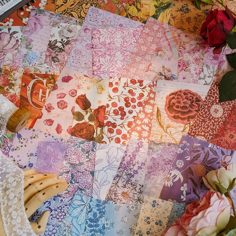Sheets with various unique designs suitable for scrapbooking and decor