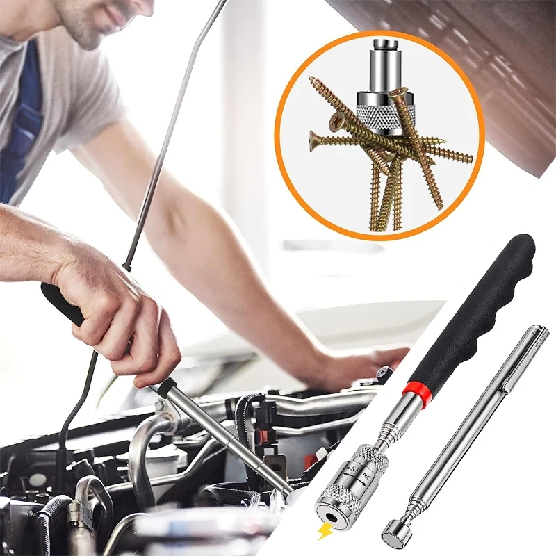 The kit includes various interchangeable tips for capturing objects of different shapes