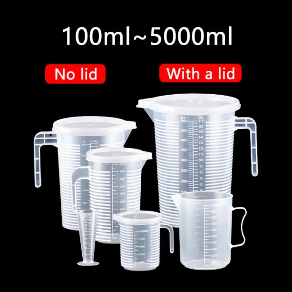 Photo of measuring cup with lid 5000 ml