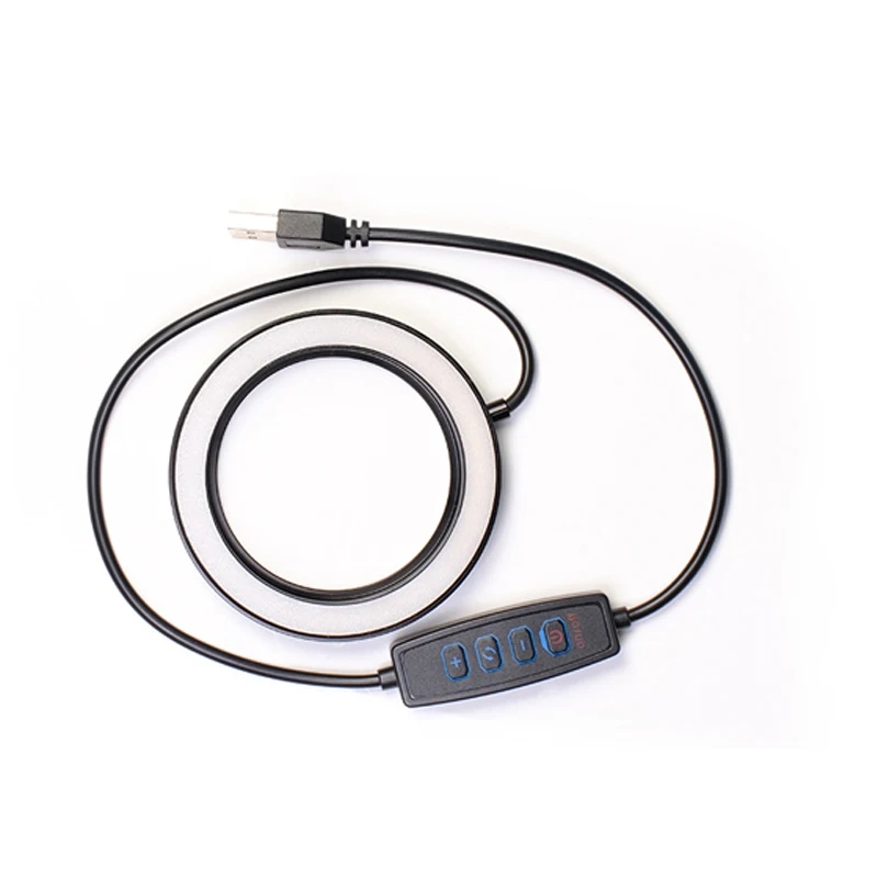 Ring flash with the ability to adjust light intensity
