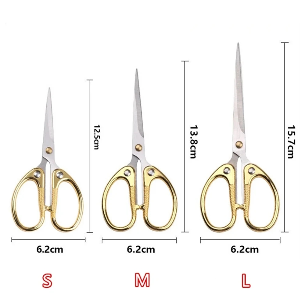 Comfortable handle design of scissors with rounded edges for easy use