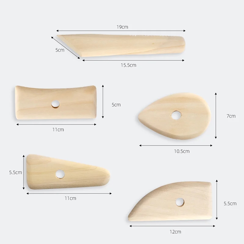 Rubber spatulas for finishing ceramic products