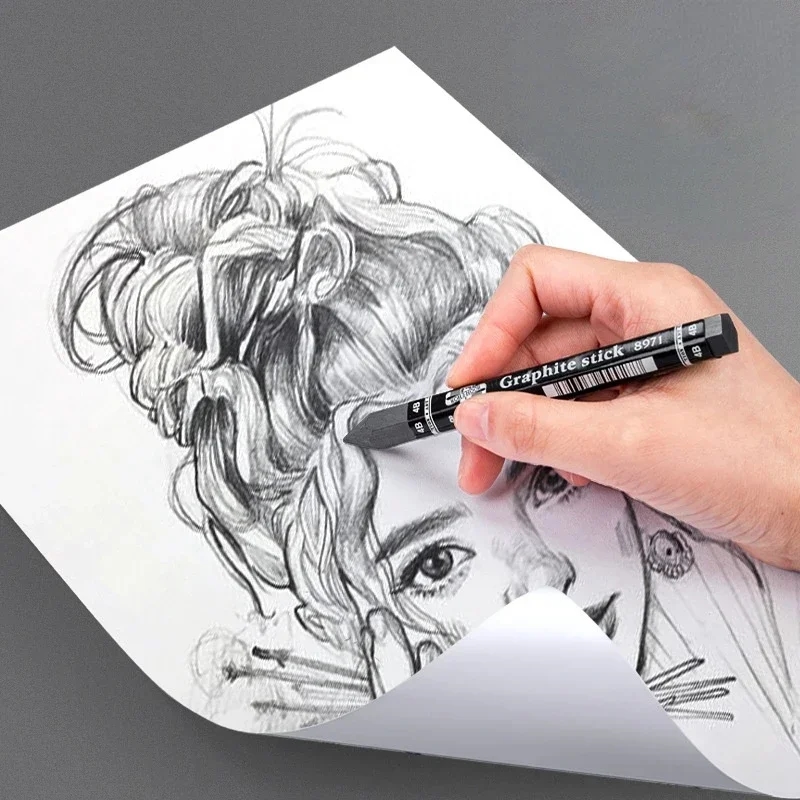 Los lápices de grafito son perfectos para dibujo, bocetos y actividades creativas