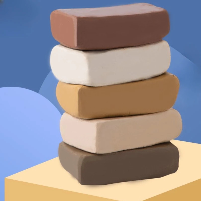 Ceramic clay in packaging, ready for use for sculpture
