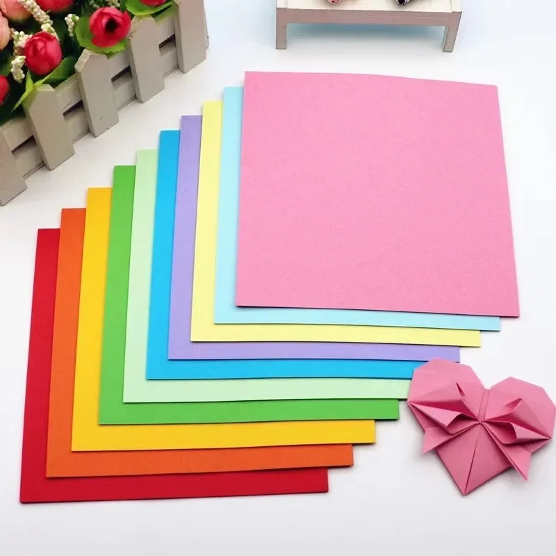 11 different colors for creating unique origami and crafts
