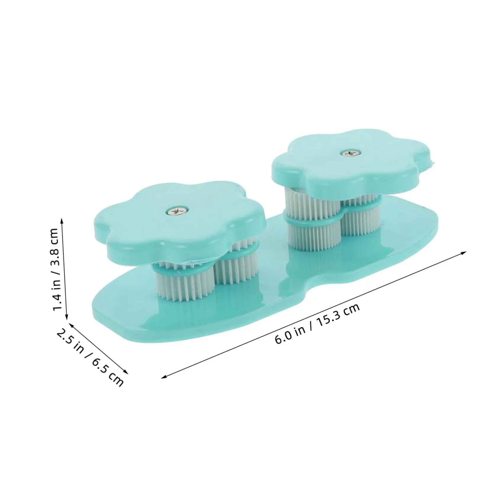 Plastic quilling tool lying on the surface among other craft supplies